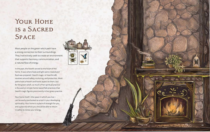 The Green Witch Illustrated: An Enchanting Immersion Into the Magic of Natural Witchcraft