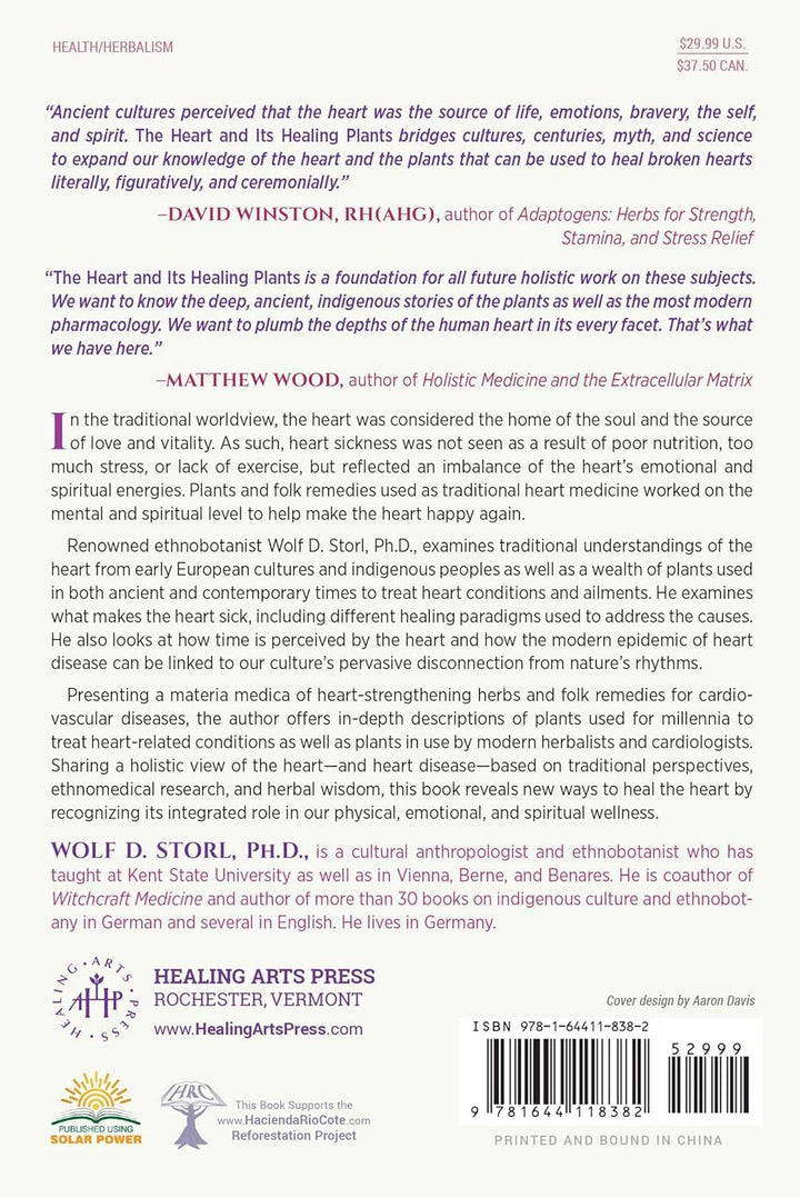 The Heart and Its Healing Plants: Traditional Herbal Remedies and Modern Heart Conditions