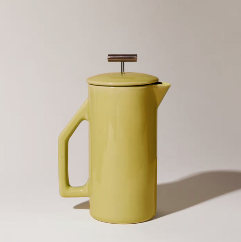 Chartreuse Ceramic French Press Chartreuse Ceramic French Press