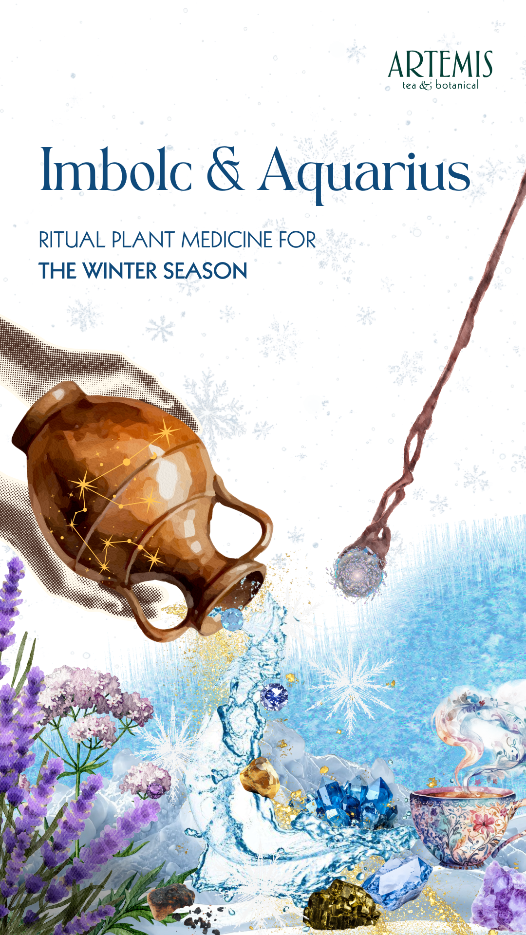 Imbolc and Aquarius Season: Ritual Plant Medicine for the Winter Season