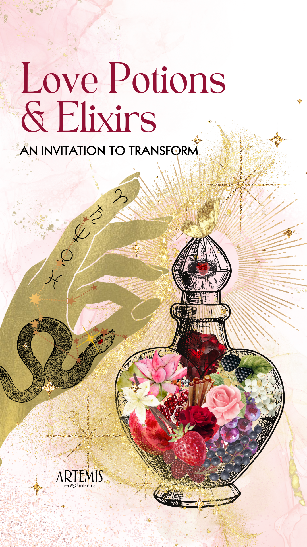 Love Potions & Elixirs: An Invitation to Transform