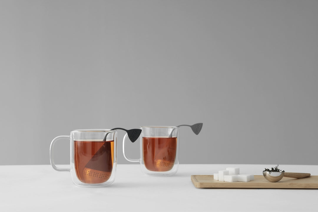 VIVA - Infusor de té en forma de huevo de acero inoxidable Infusion