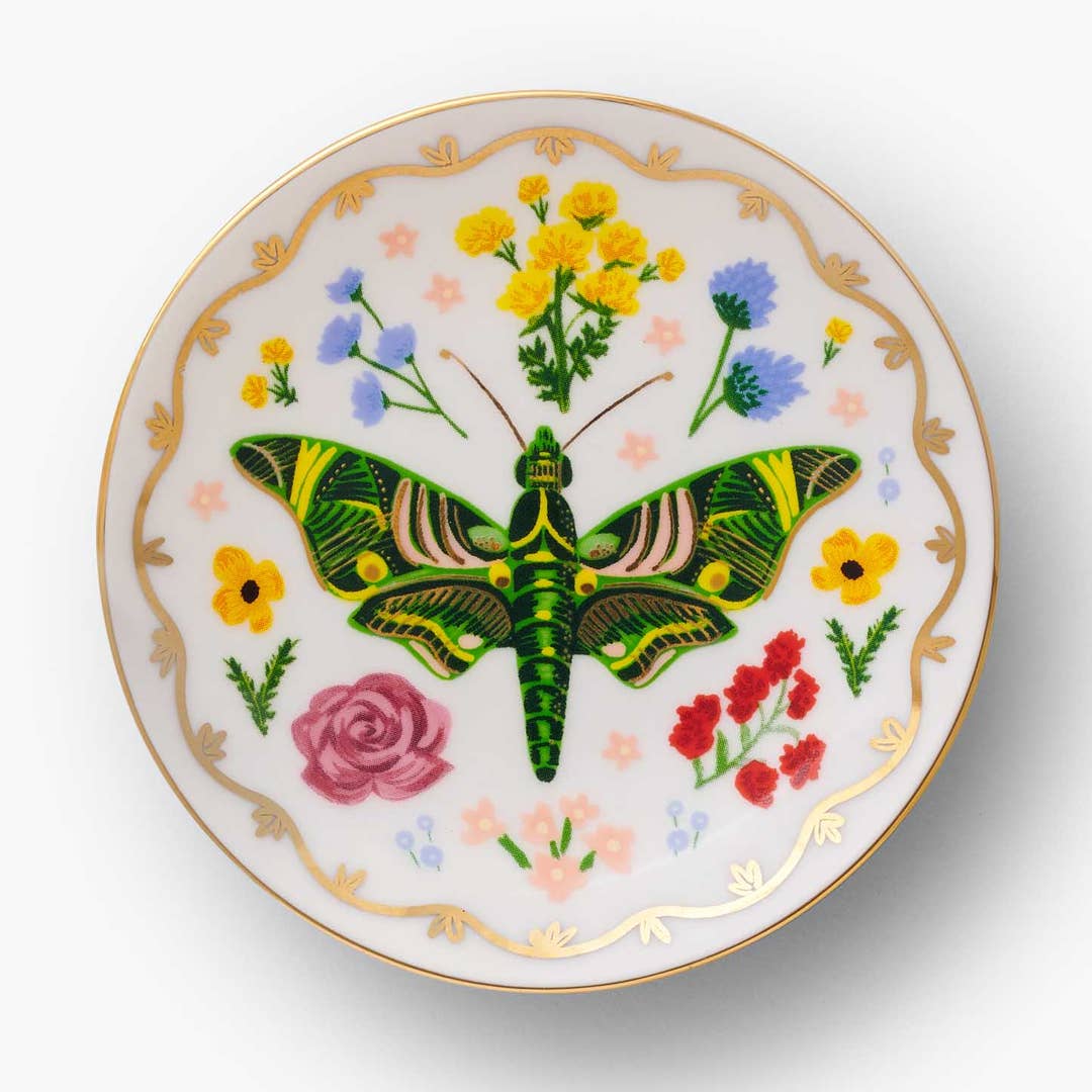 Curio Porcelain Ring Dish