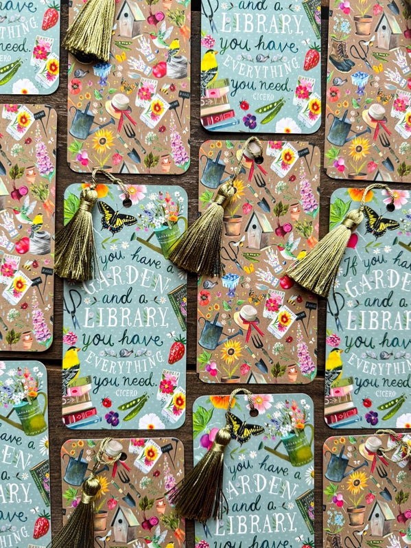 Bookmark (Garden & Library)