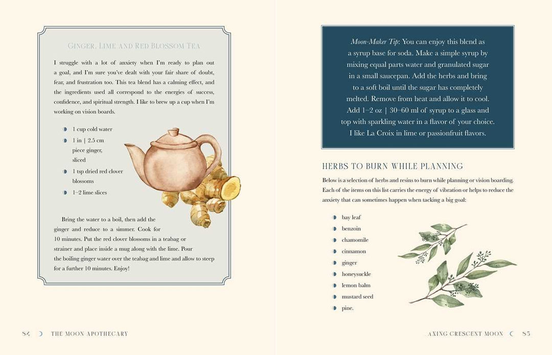 The Moon Apothecary: Rituals and recipes for the lunar phases