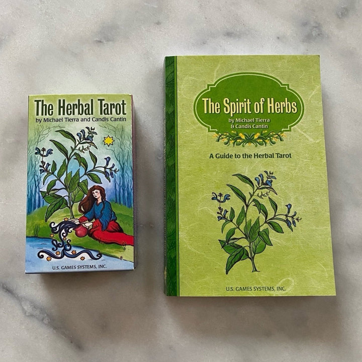 The Herbal Tarot + The Spirit of Herbs Guide to the Herbal Tarot