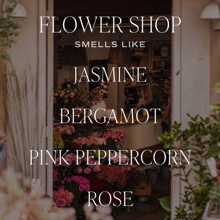 Sweet Water Decor Candle - Flower Shop
