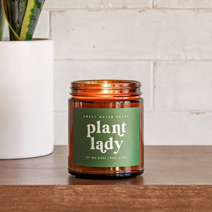 Sweet Water Decor Candle - Plant Lady