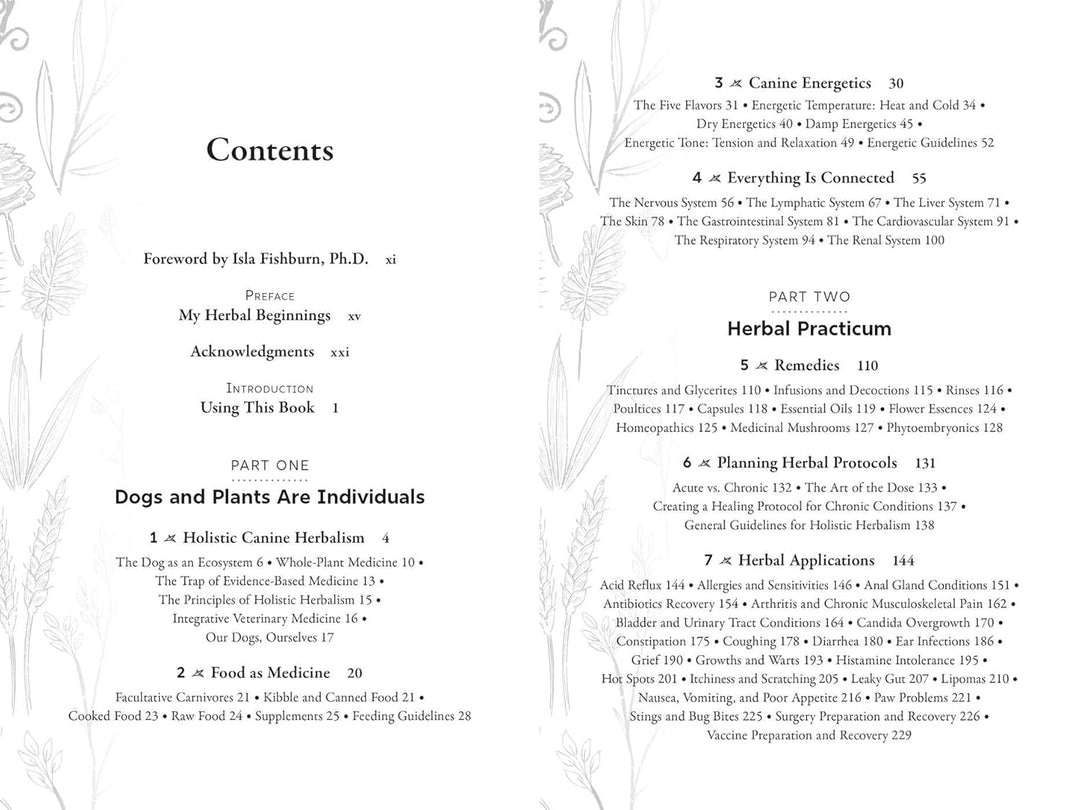 The Herbal Dog: Holistic Canine Herbalism Applications and Practice