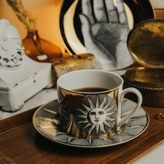 Celestial Radiance Tea Cup & Saucer