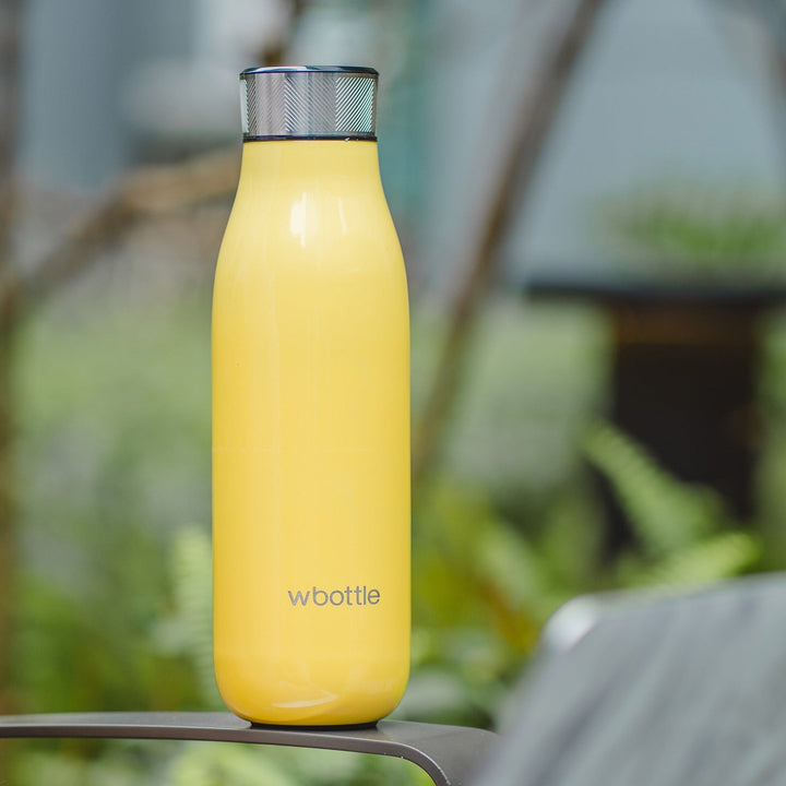 01Liv - wBottle Reusable Tea Flask/Water Bottle (Soft Yellow)