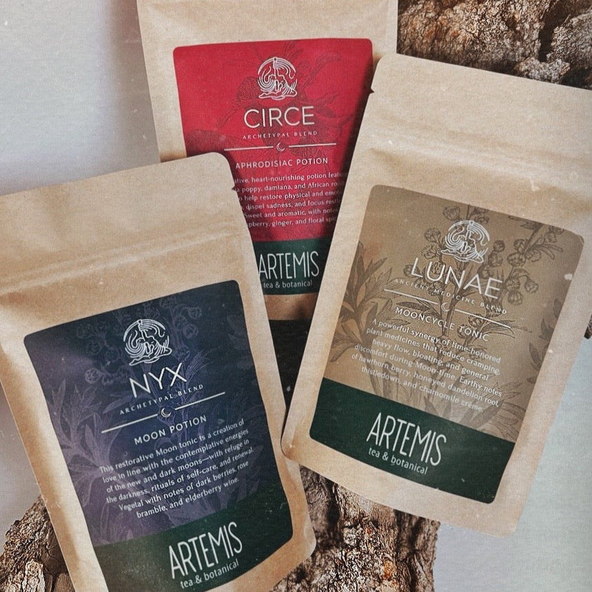 Tea Ritual Tag Femme Ritual Box – Artemis Tea & Botanical