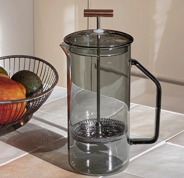 YIELD - Glass French Press (Grey)