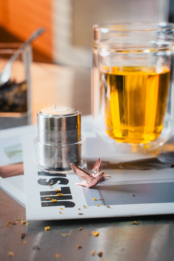 01Liv - Tea Infusion Cylinder with Bowl