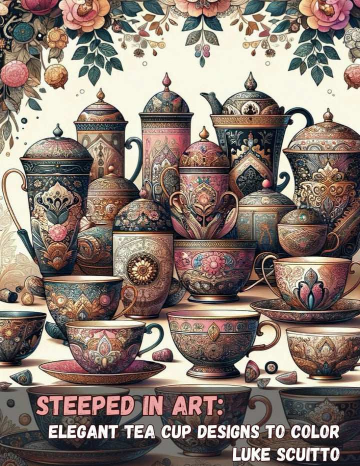 Steeped in Art Coloring Book