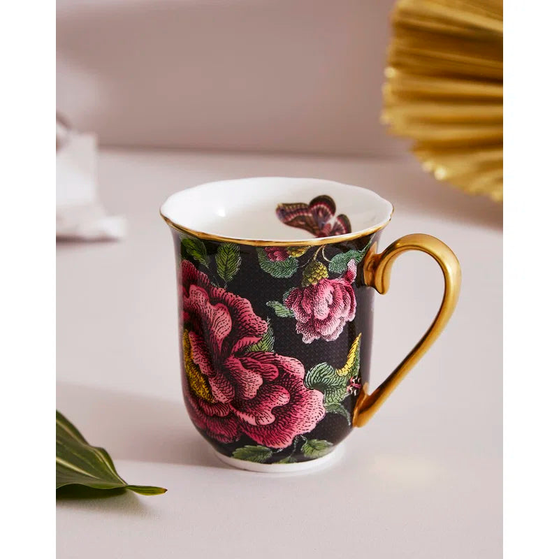 Creatures of Curiosity Floral Mug