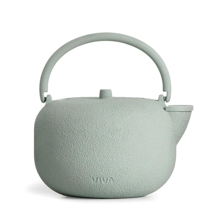 VIVA - Saga Cast Iron Teapot (Stone Mint)