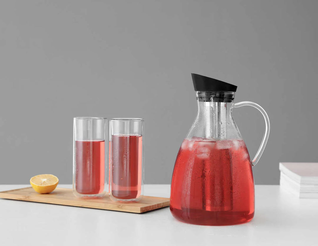VIVA - Carafe à thé glacé en verre à infusion