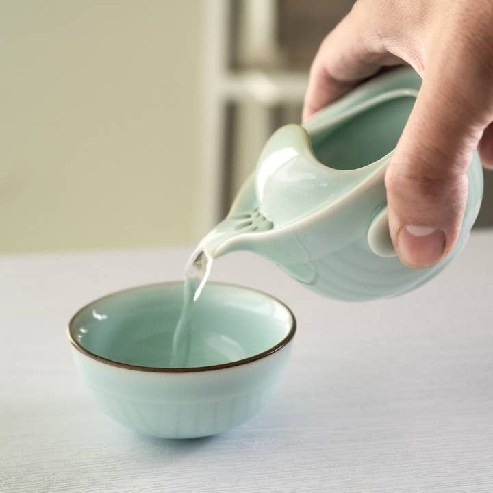 Koi Fish Gongfu Tea Set (6 oz)