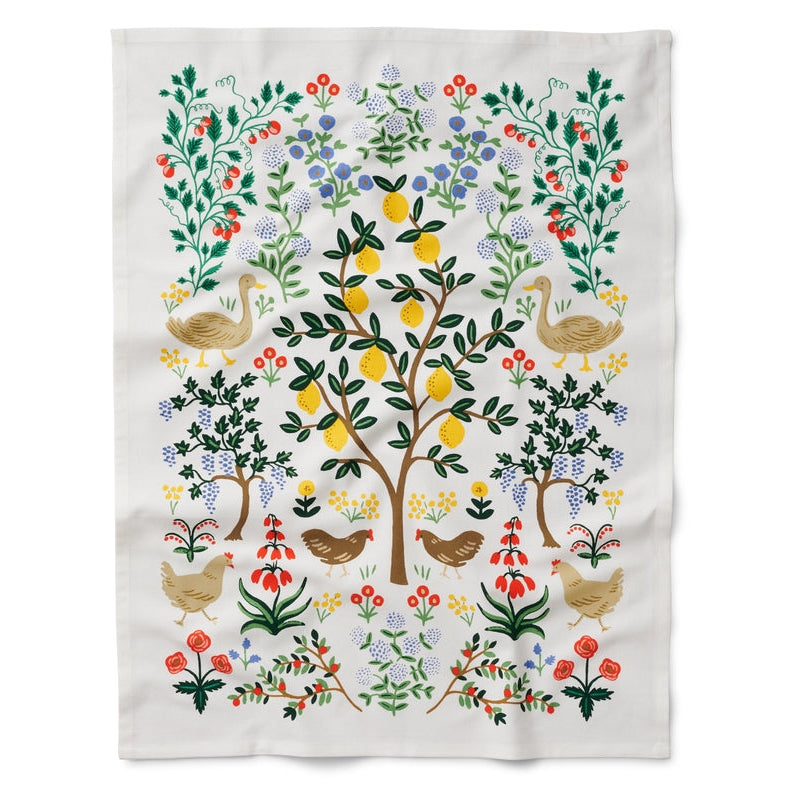 Country Farm Tea Towel
