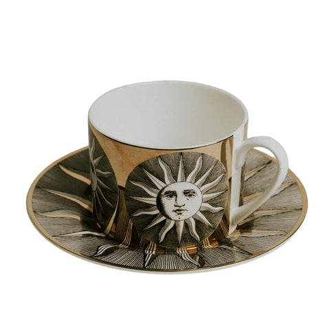 Celestial Radiance Tea Cup & Saucer