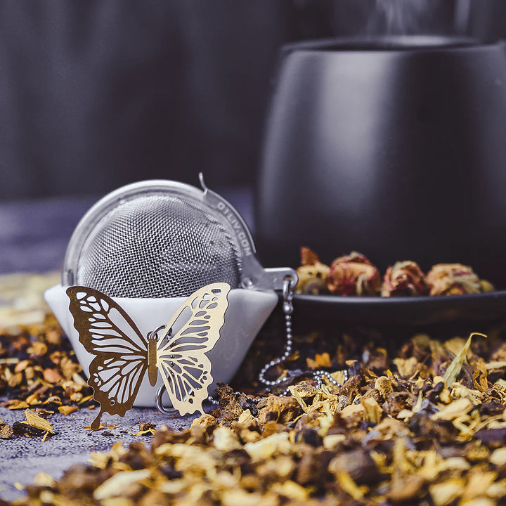 01Liv - Tea Infusion Balls with Bowl